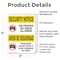 Signmission No Photos Or Video Bilingual OSHA Security Notice Sign, Vinyl Decal, 3.5in W x 5in L, 2PK OS-2PACK-SN-D-35-L-11618 - alternate 6
